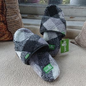 Sanuk "Furreal Chill Slide" Lined Slipper Sandal